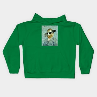 vangogh self alien Kids Hoodie